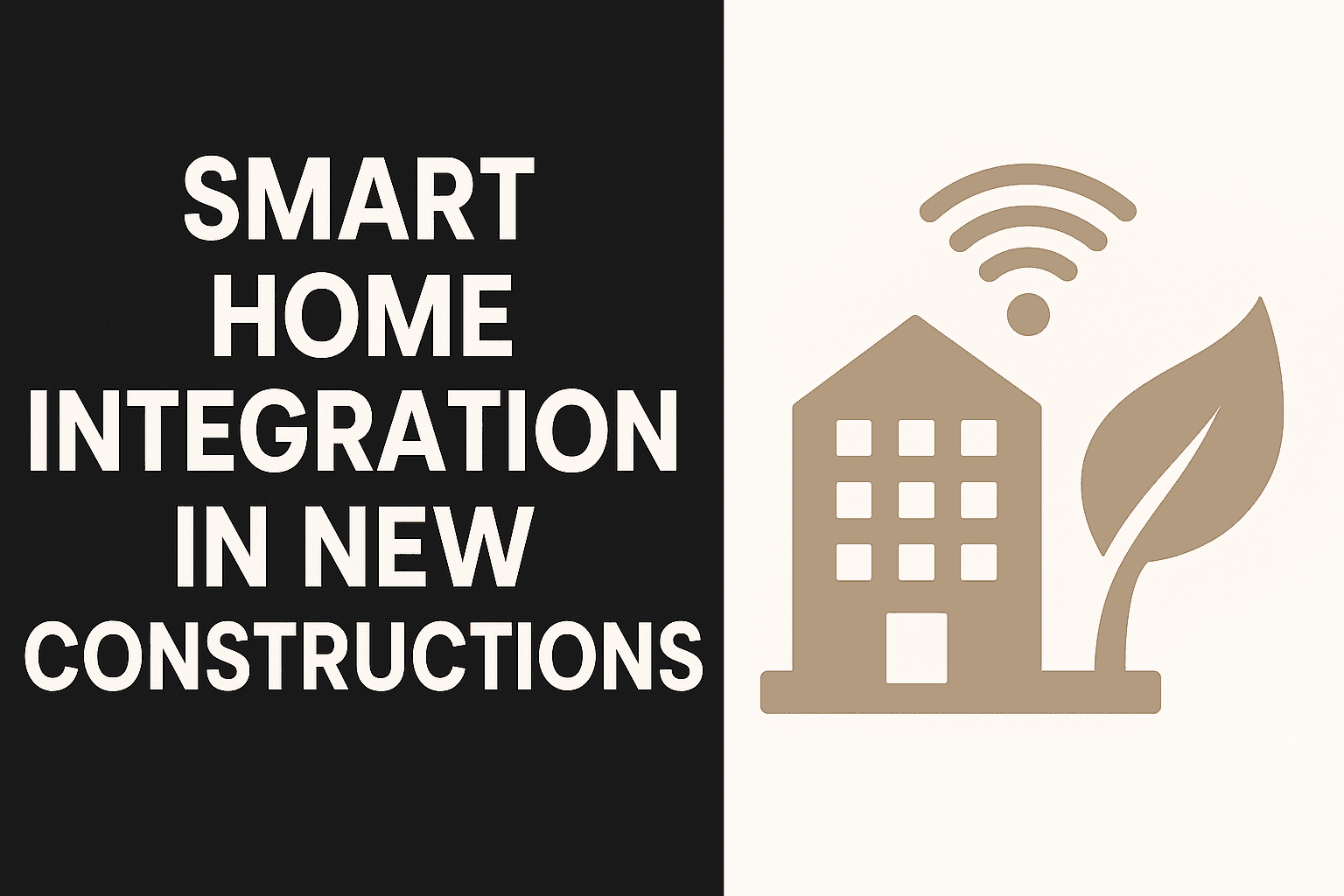 Smart Home Integration in New Constructions